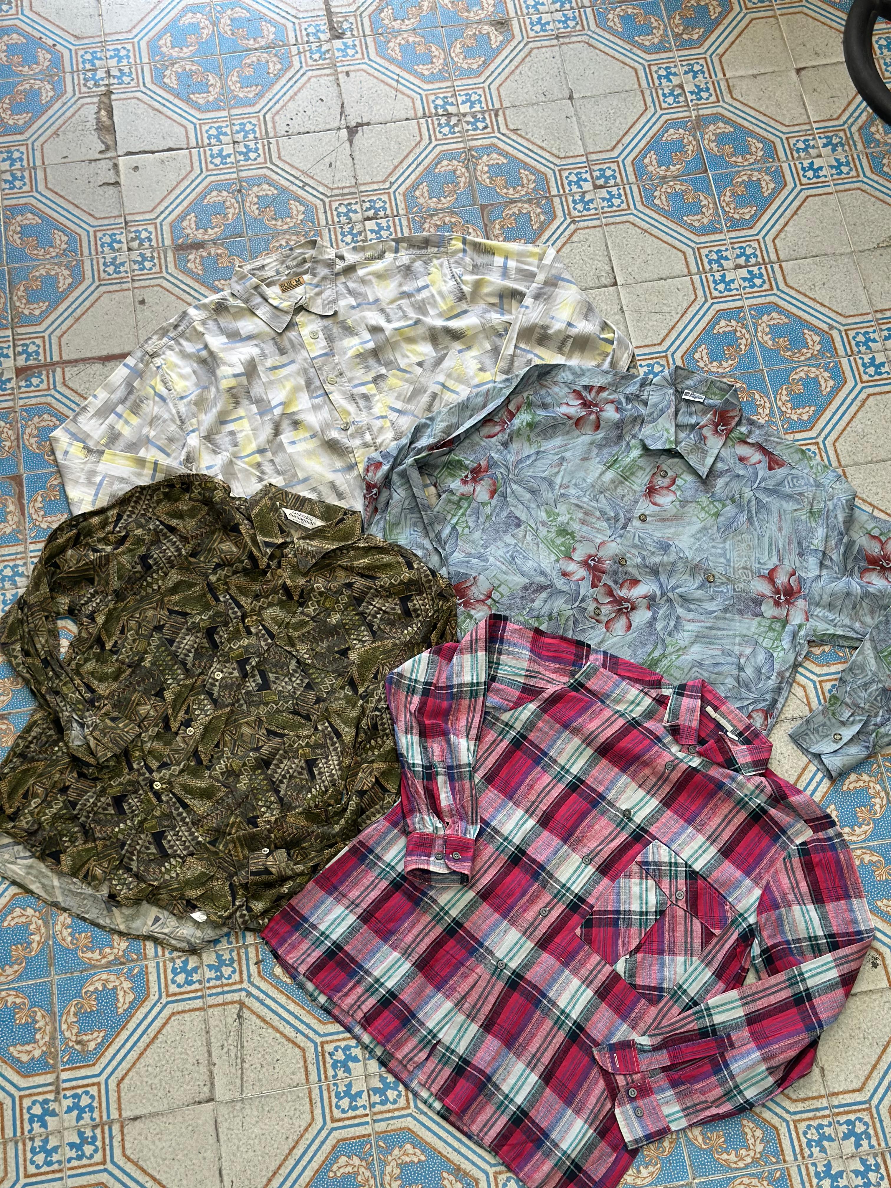 Camicie Uomo M/L Cotone