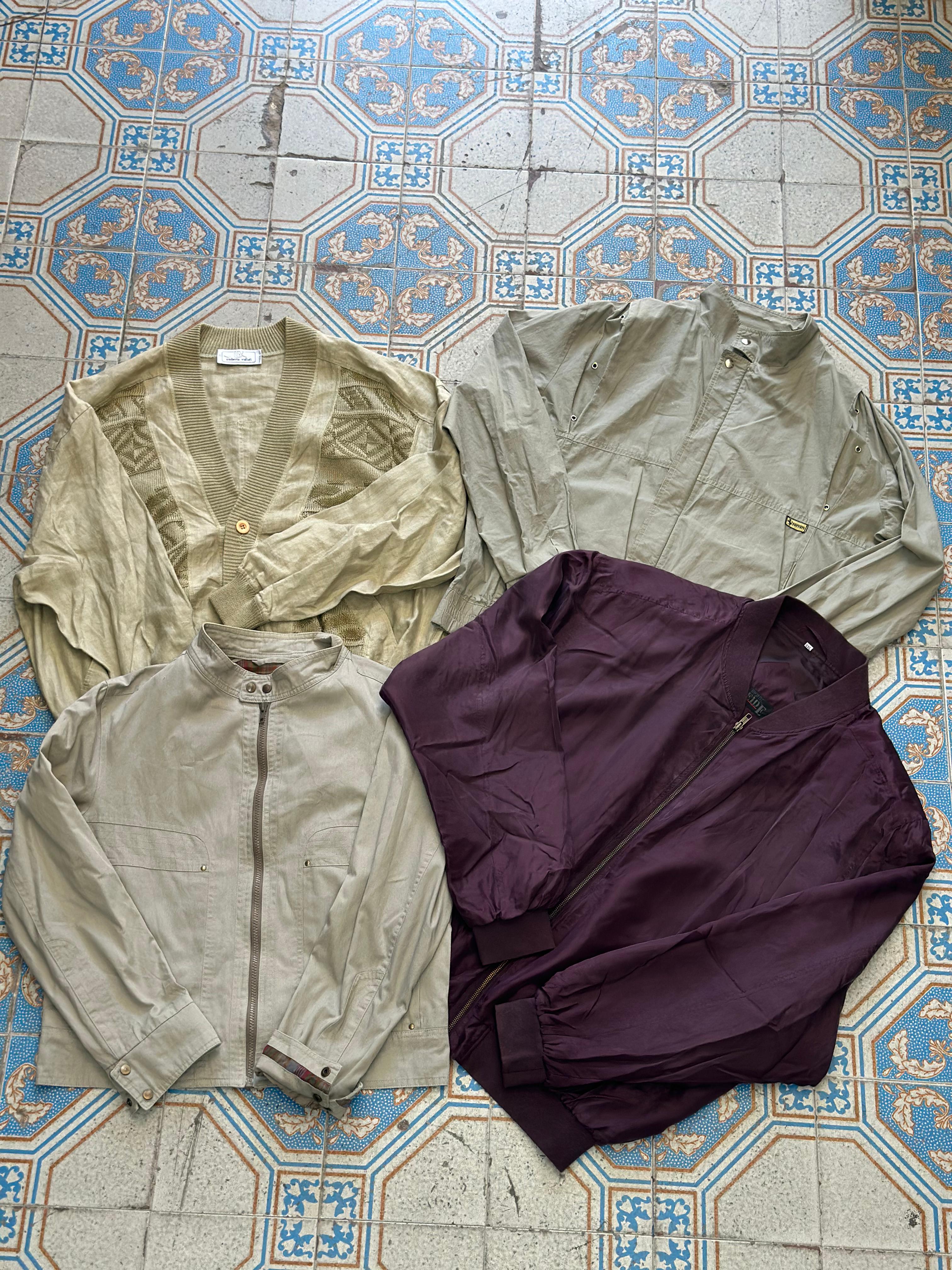 Giacche Cotone e Seta