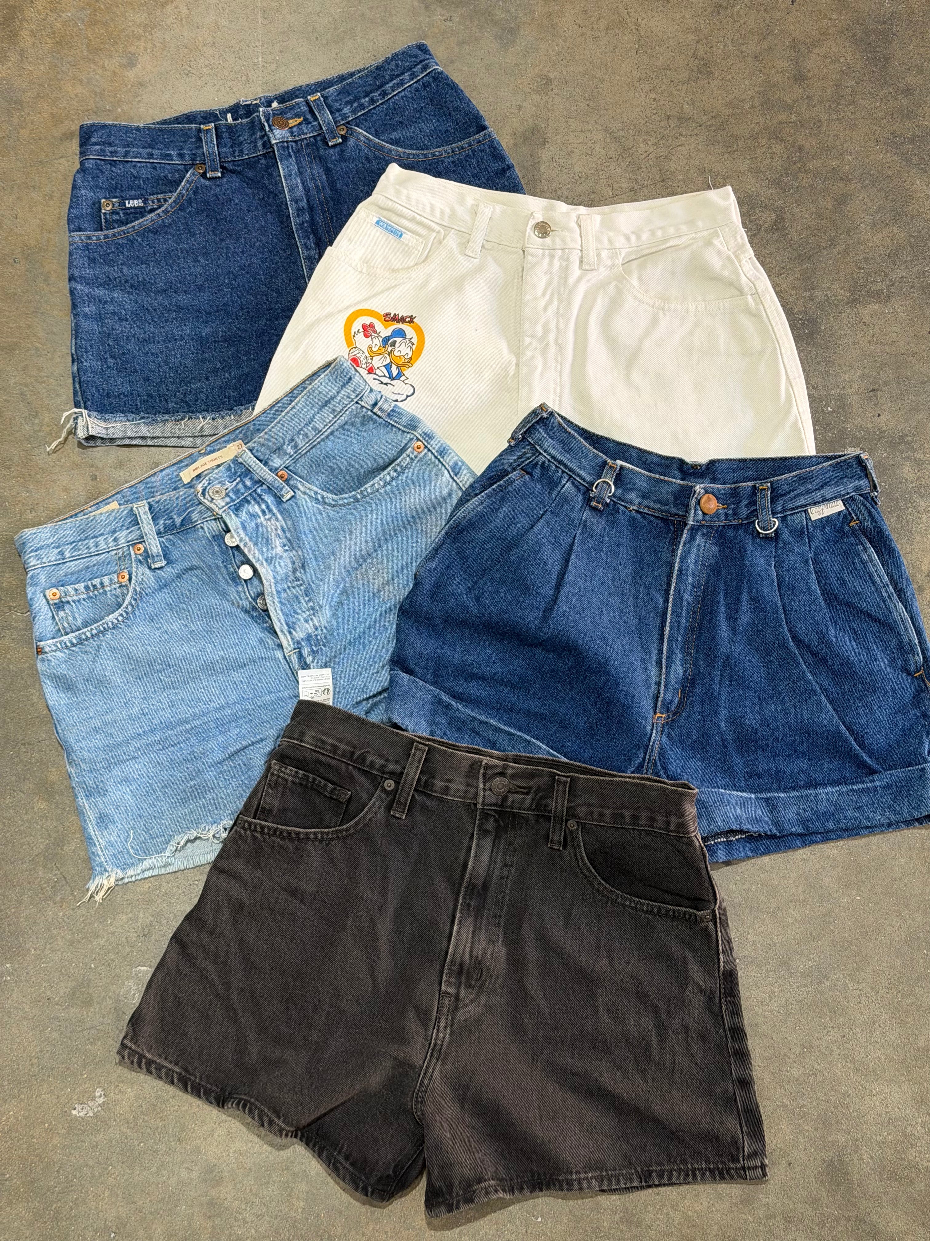 Pantaloncini Mix Brand e Vintage Donna