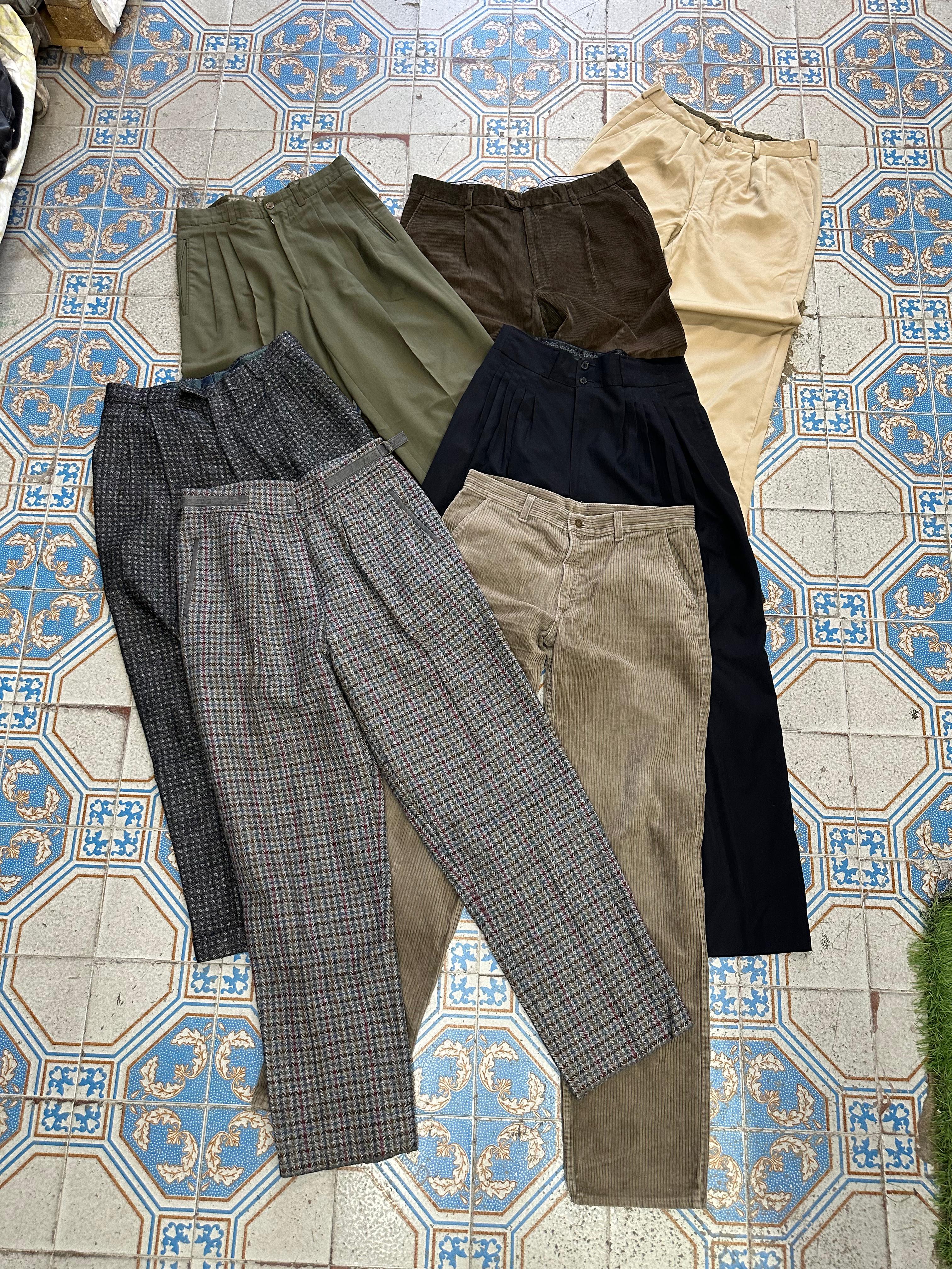 Pantaloni Uomo in Lana