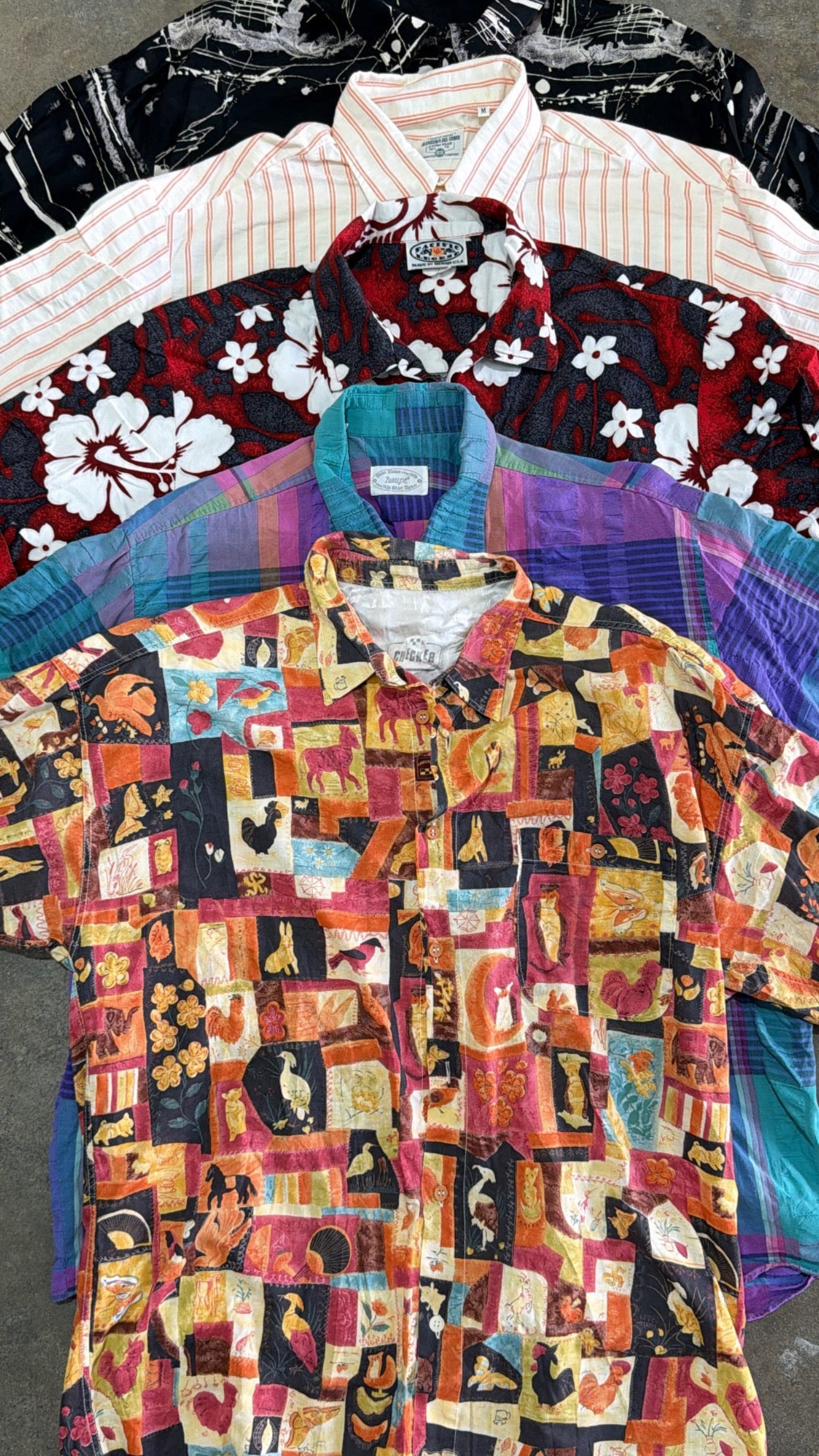 CAMICIE UOMO MEZZA MANICA VINTAGE