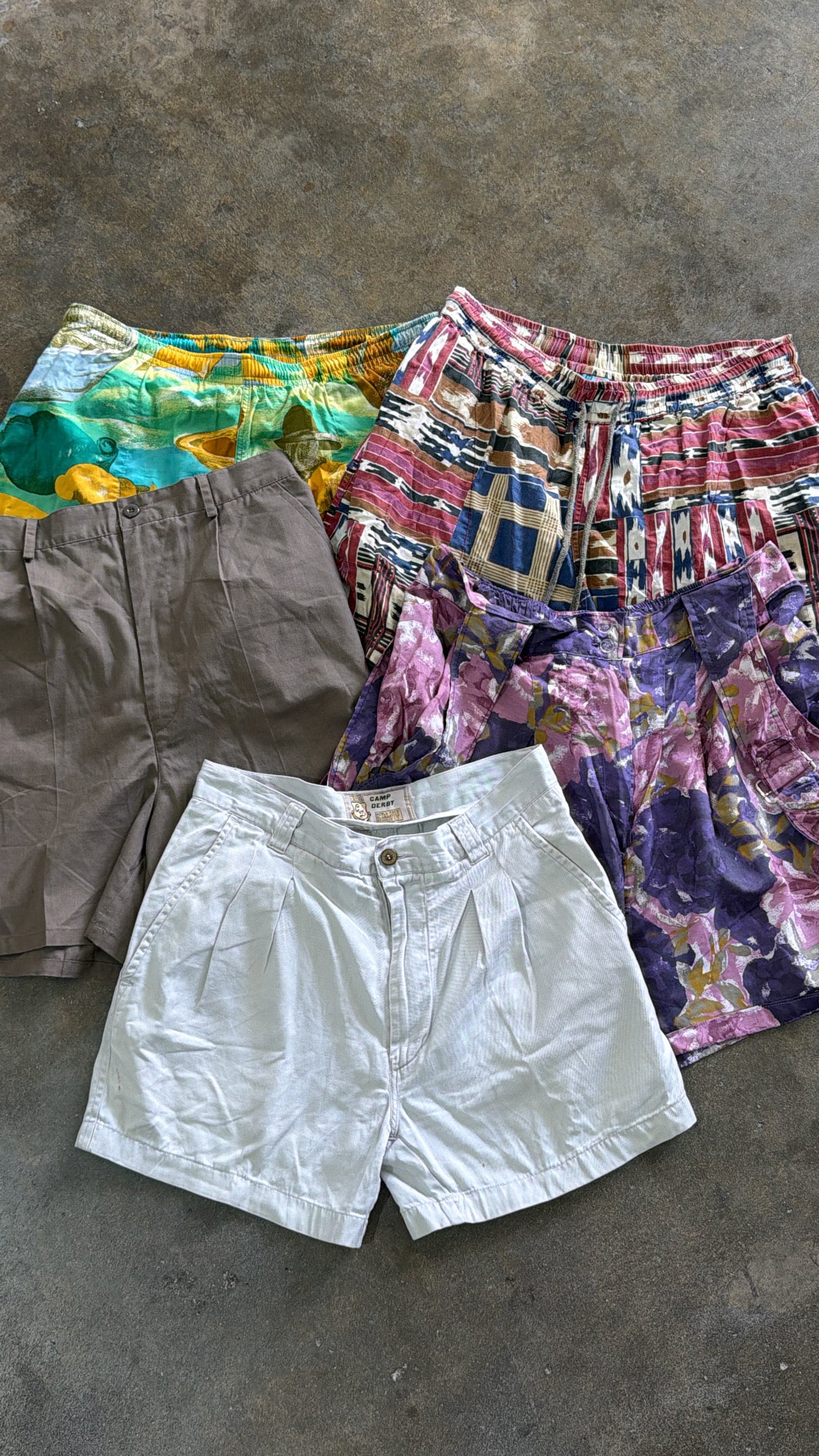 PANTALONCINI VINTAGE MIX