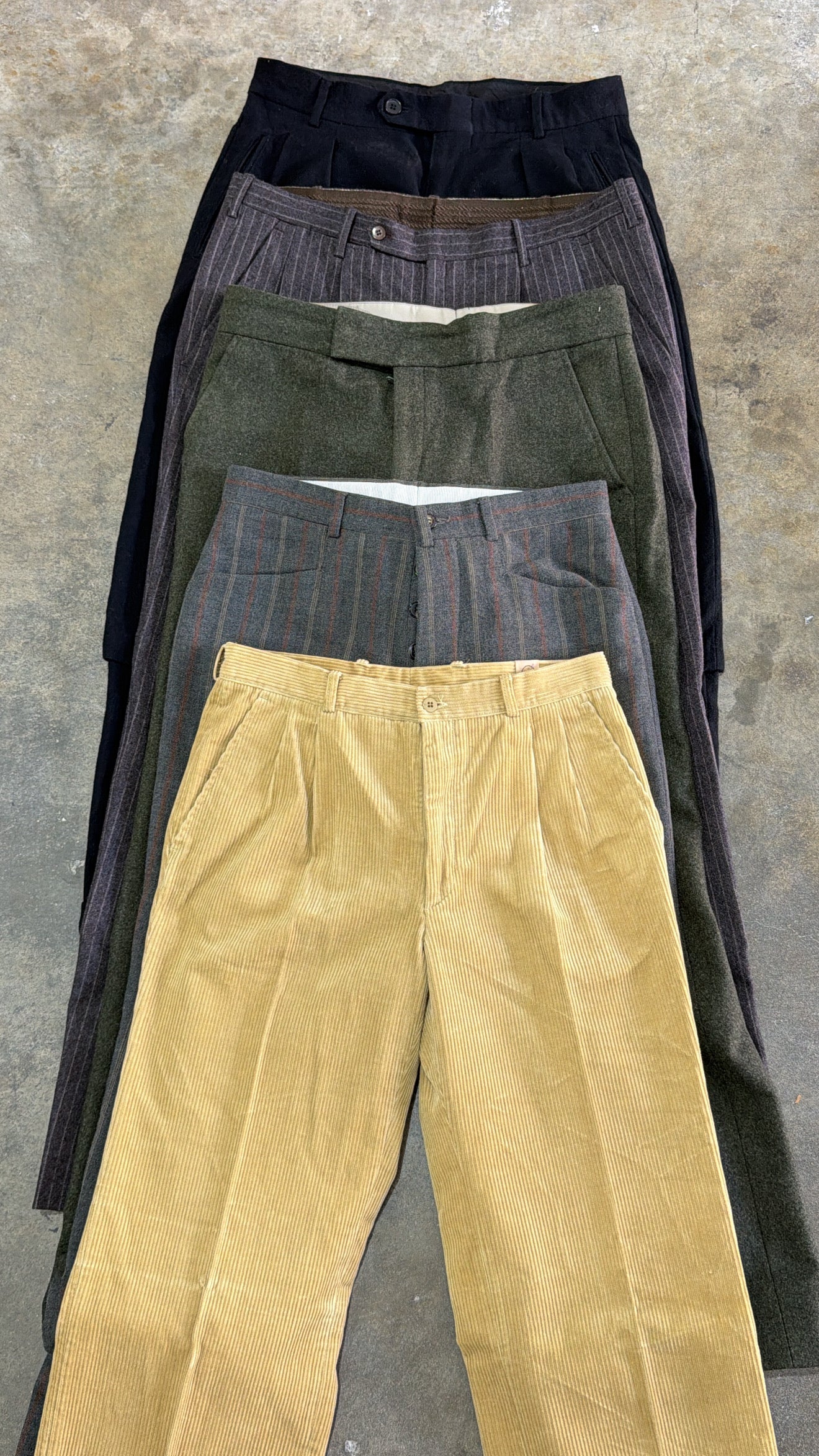PANTALONI INVERNALI UOMO VINTAGE