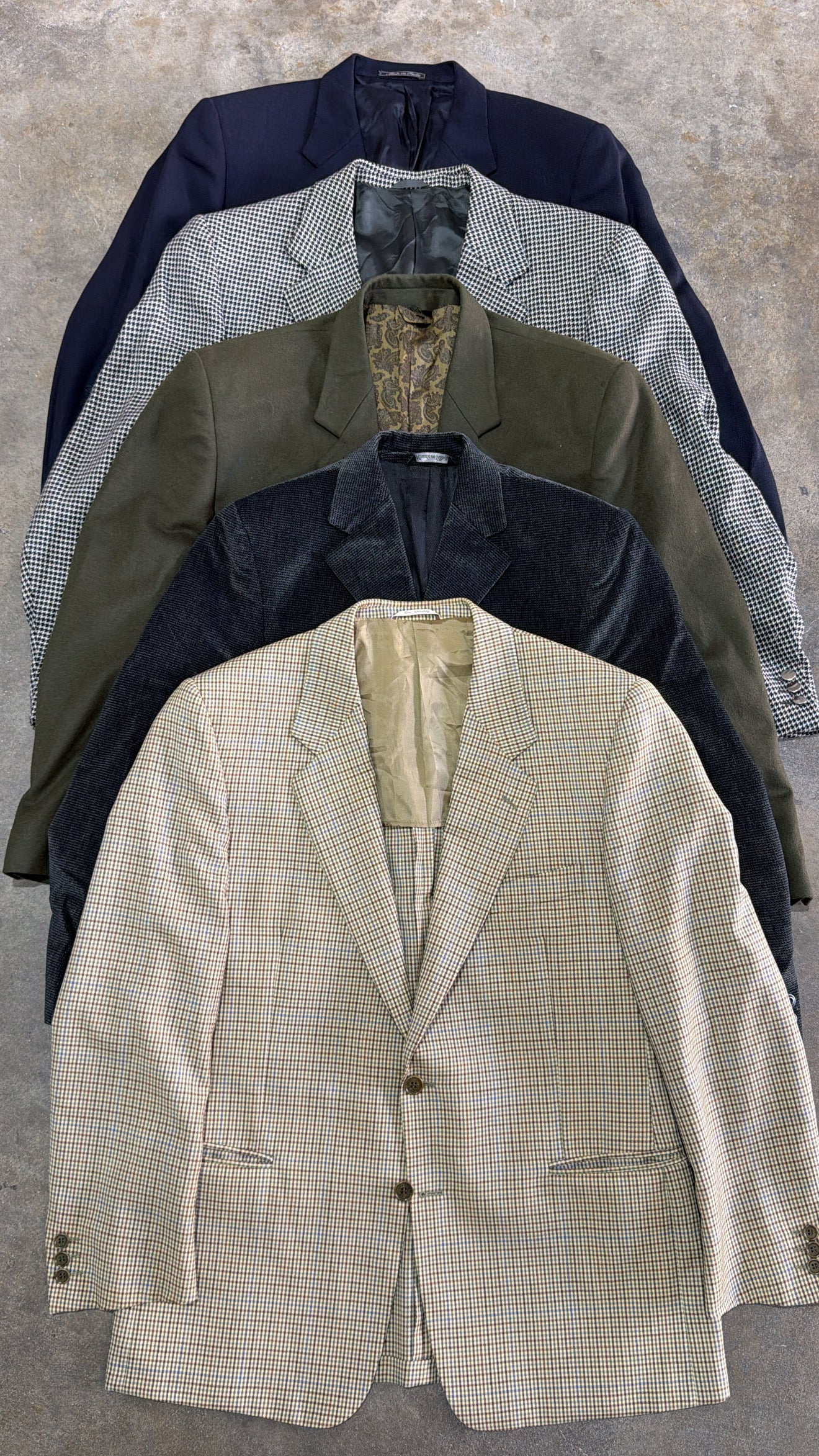 GIACCHE UOMO INVERNALI  VINTAGE