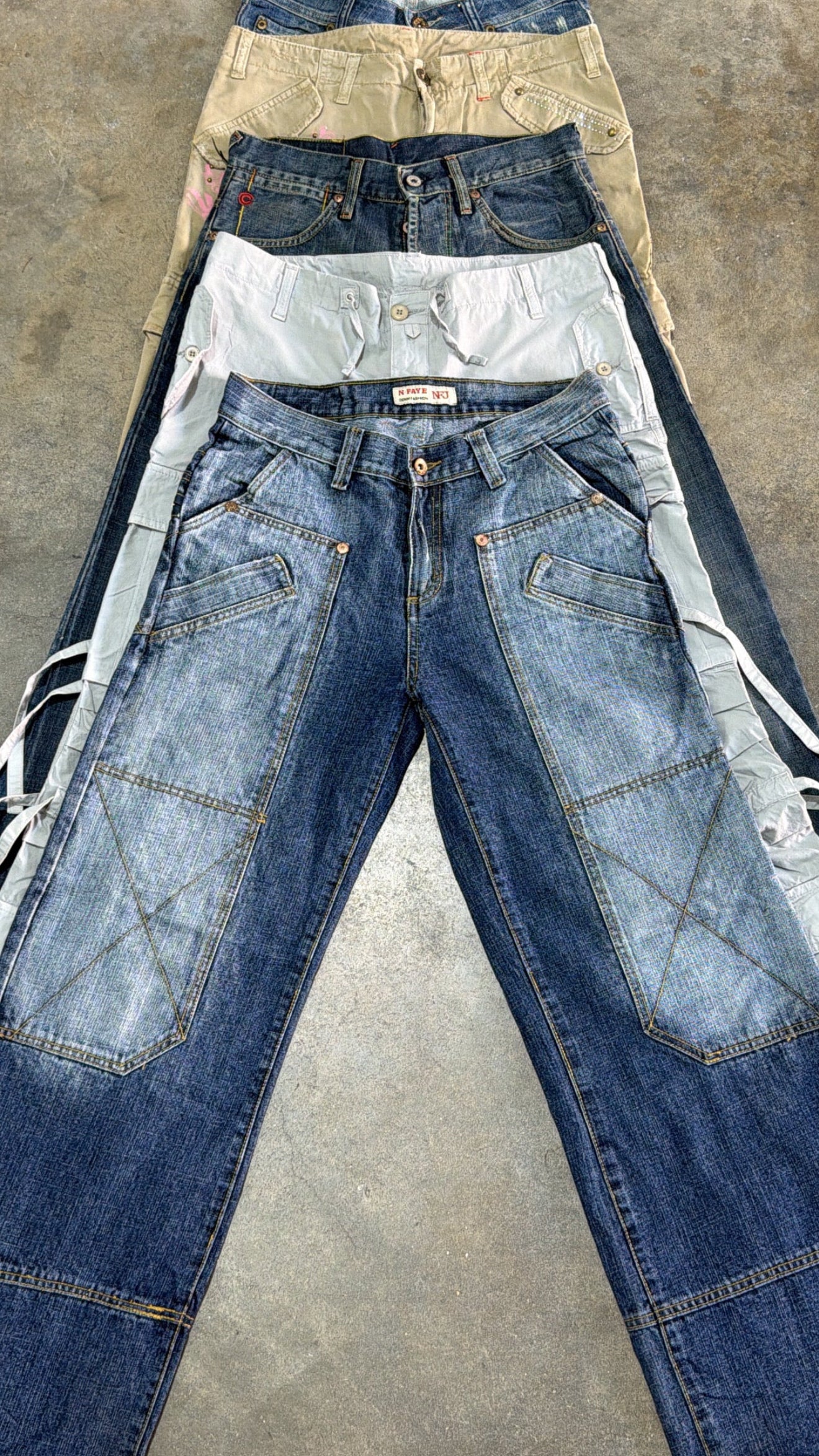 PANTALONI ANNI 2000'  DONNA
