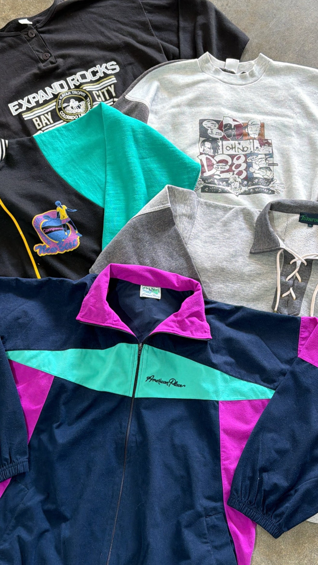 FELPE VINTAGE NO BRAND MIX