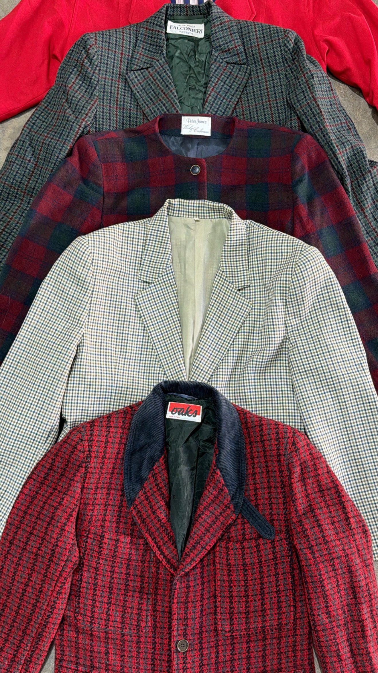 GIACCHE DONNA INVERNALI VINTAGE