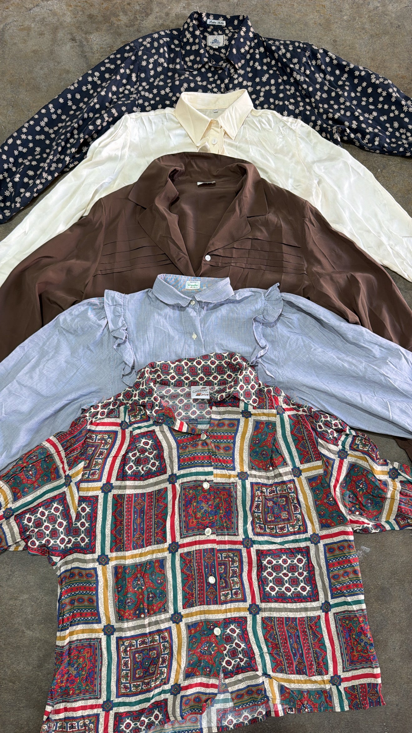 CAMICIE DONNA VINTAGE M/L