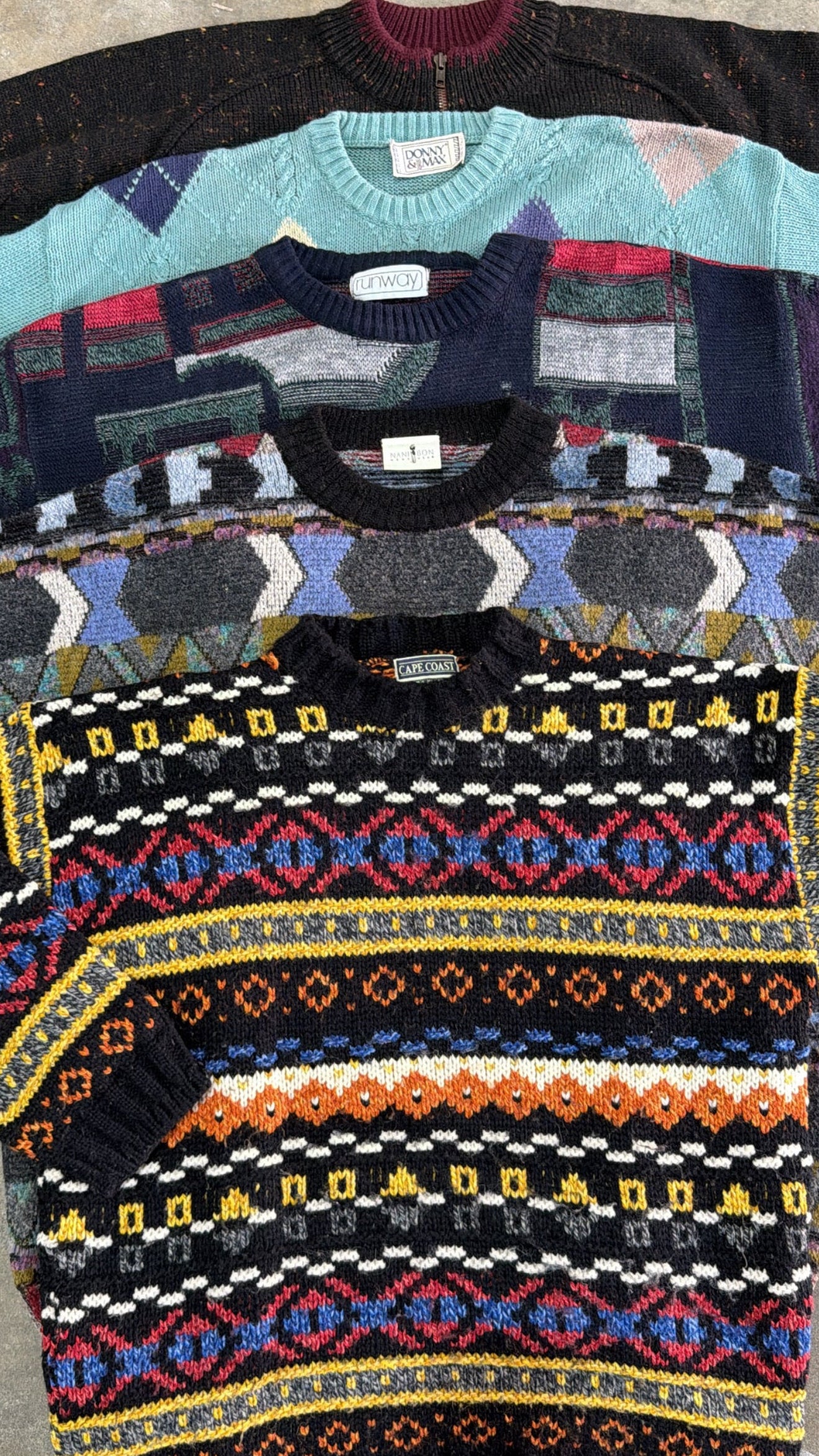 MAGLIONI VINTAGE UOMO