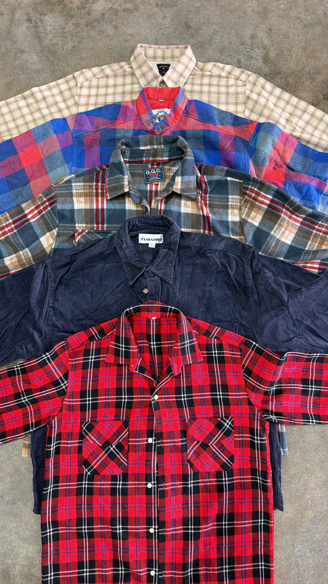 CAMICIE FLANELLA MIX