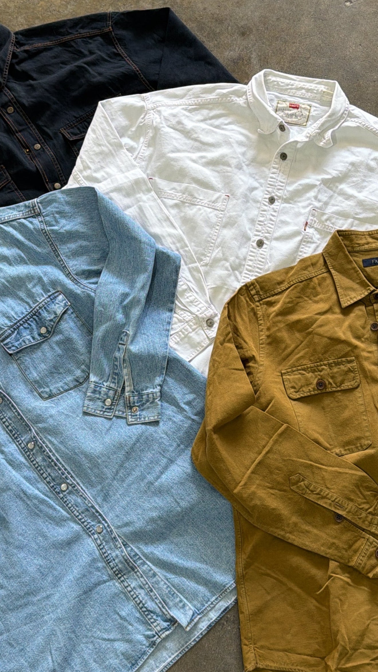 CAMICIE DENIM MIX