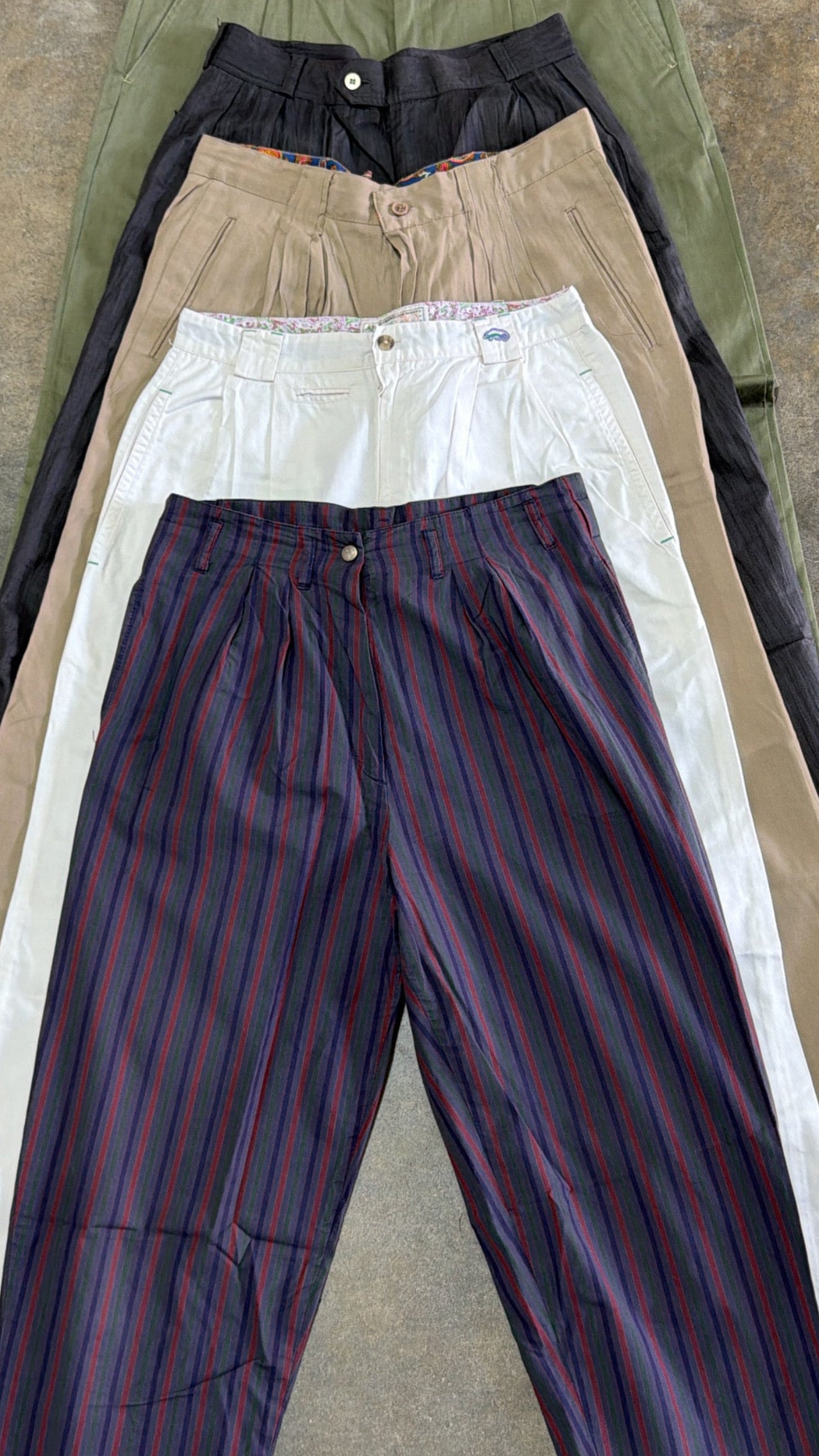 PANTALONI ESTIVI VINTAGE UOMO