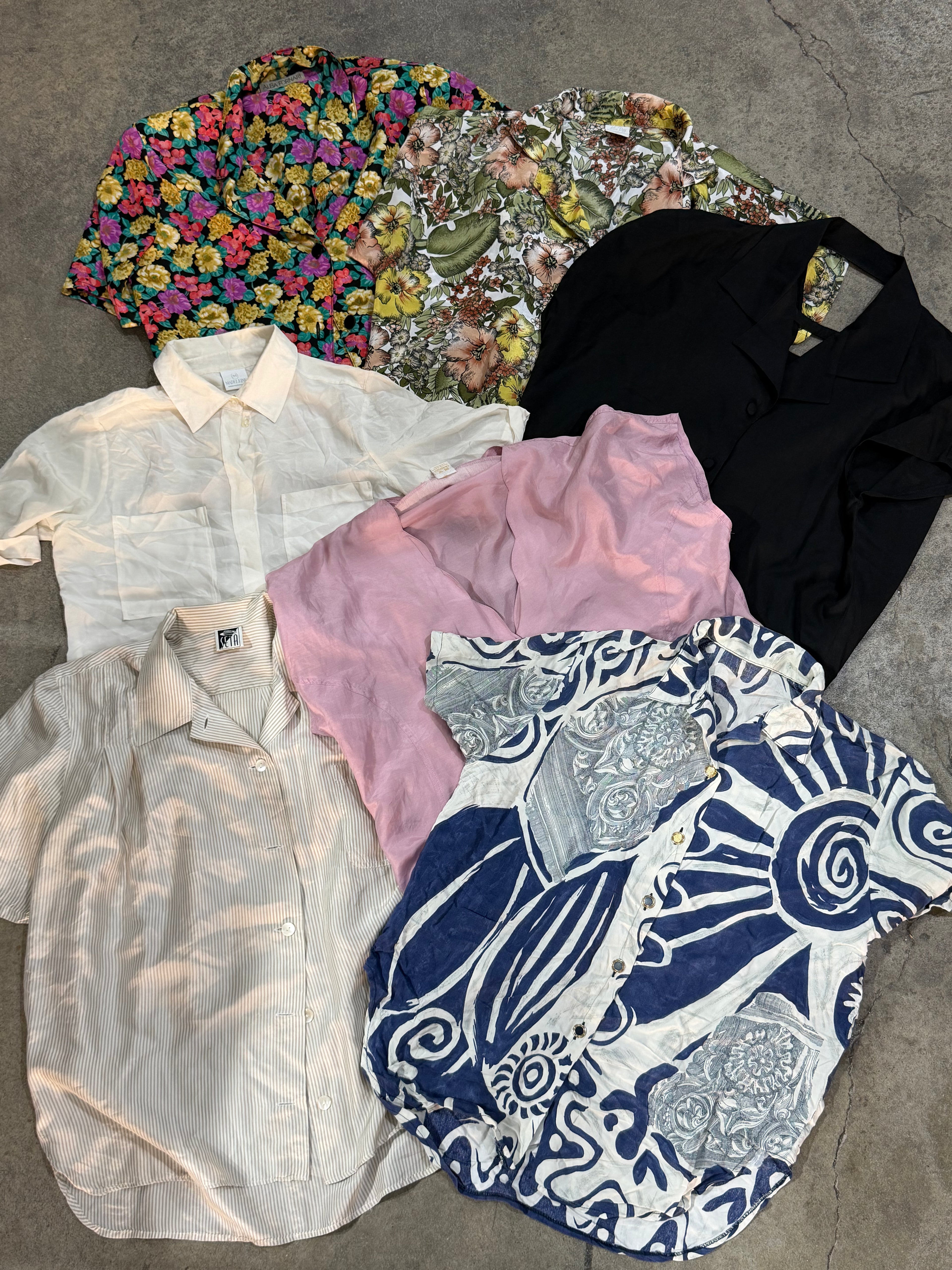 BOX PROMO- CAMICIE MEZZA MANICA DONNA VINTAGE