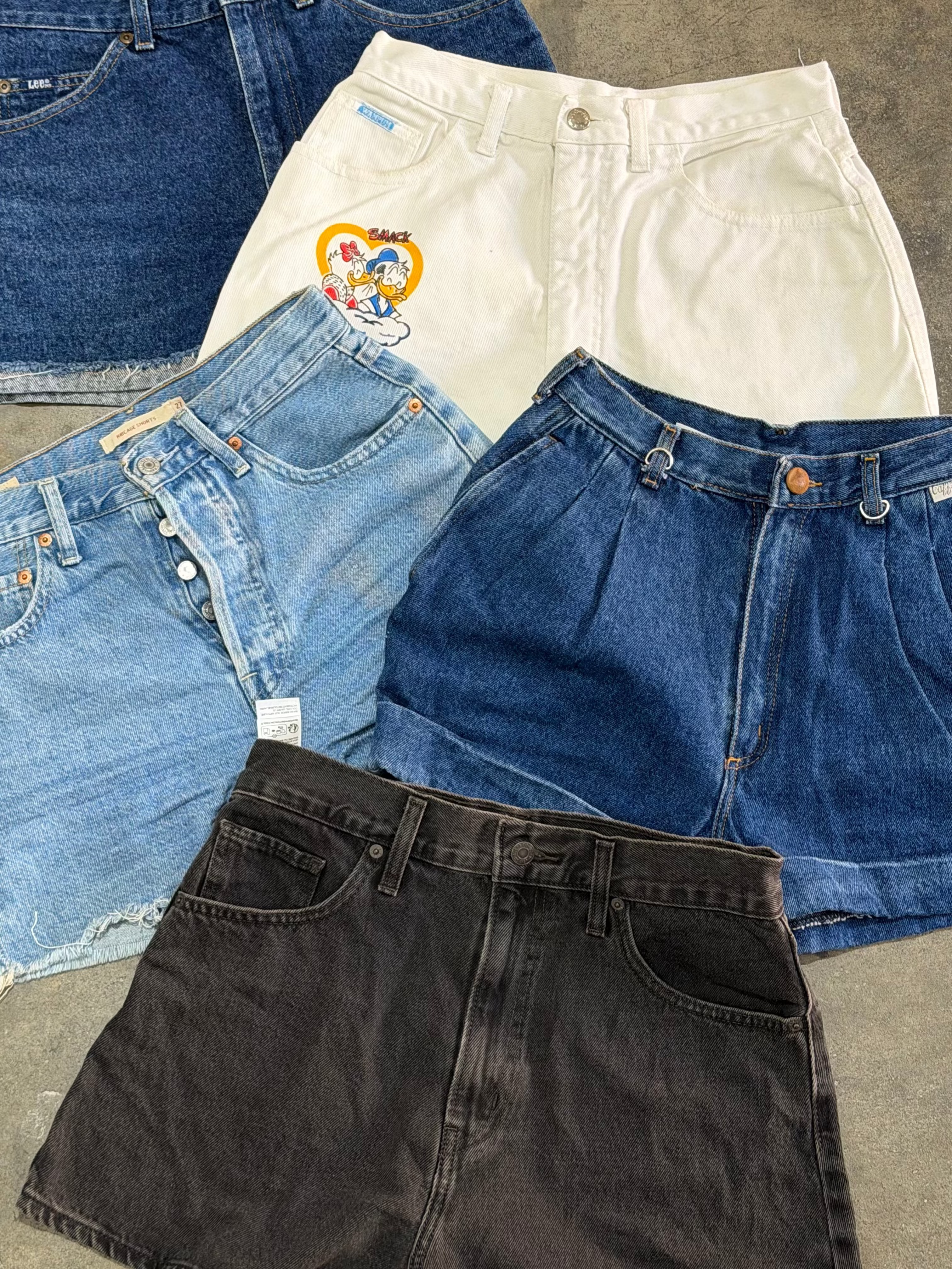 PANTALONCINI DONNA MIX DENIM